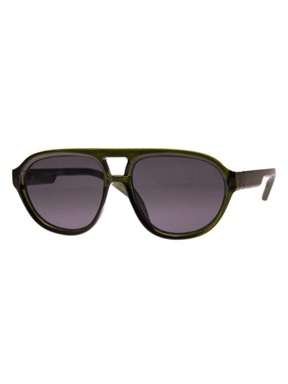 AJ Morgan olive green round aviator style sunglasses